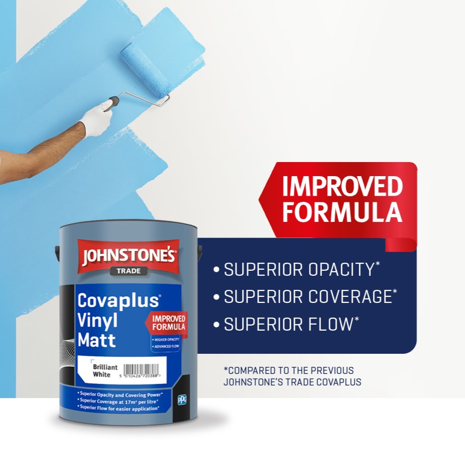 Johnstone's Trade CovaPlus Vinyl Matt Emulsion