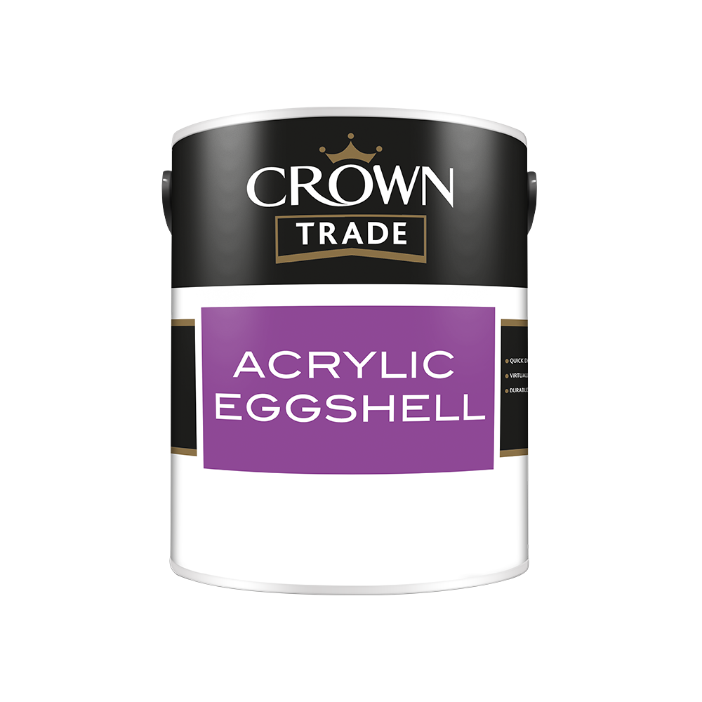 Crown Trade Acrylic Eggshell