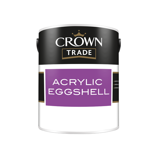 Crown Trade Acrylic Eggshell