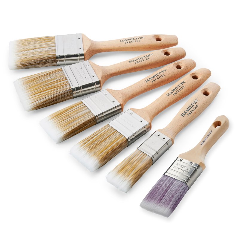 Hamilton Prestige 5 Piece Synthetic Brush Set + Free Cutting Brush