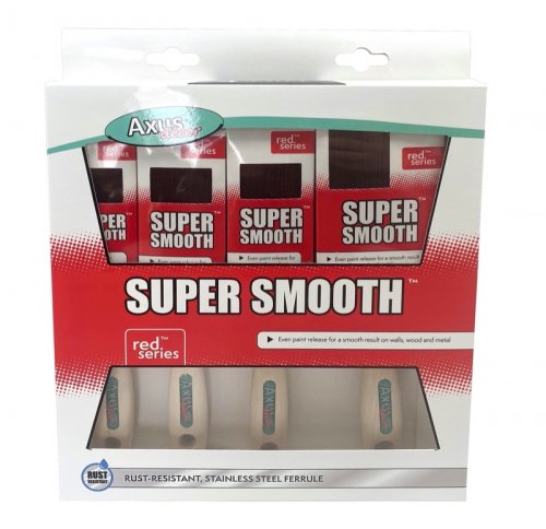 Axus Super Smooth Brush Set (red series)