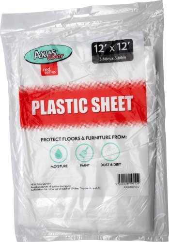 Axus 12ft x 12ft Plastic Sheet