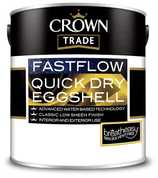 Crown Trade Fastflow Quick Dry Eggshell